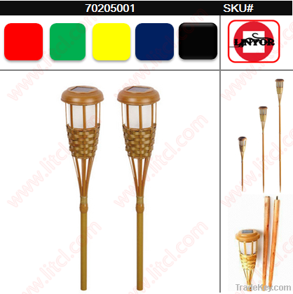 Bamboo Torch Solar Light