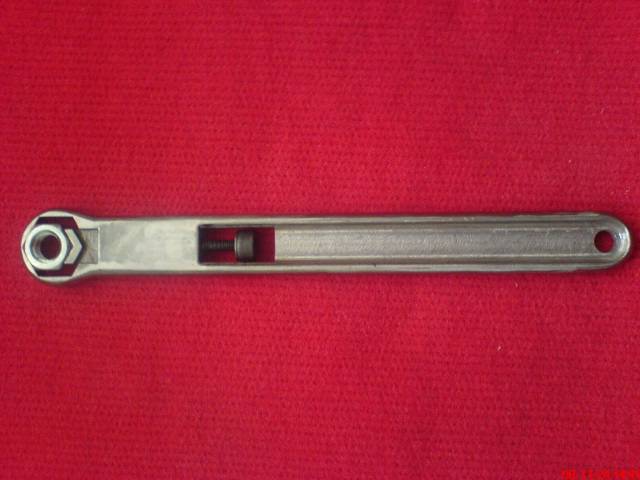 adjustable wrench with patent