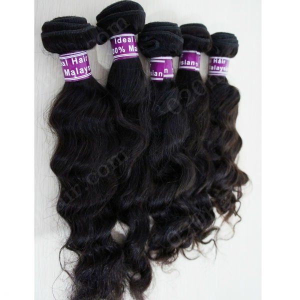 100% natural curly non processed human hair long time lasting