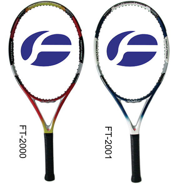All-graphite tennis racket