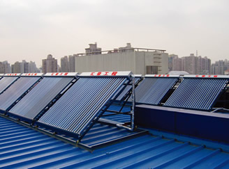 project solar heating system