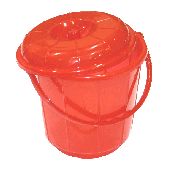 plastic bucket