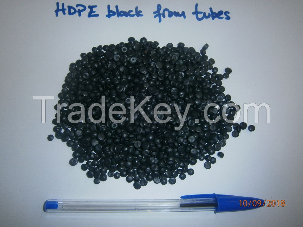 HDPE black repro pellets