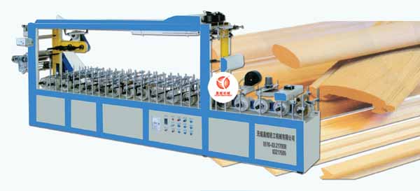 curve wrapping machine