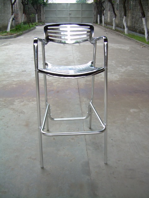 Bar aluminum chair