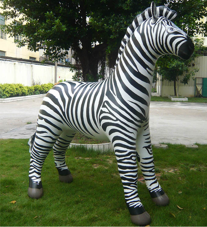 lifelike animals zebra