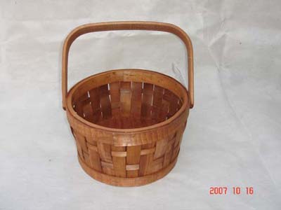 wooden basket