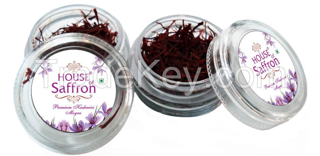 Houseofsaffron Premium Grade A1+++ Kashmir Mogra Saffron - Kashmir Saffron