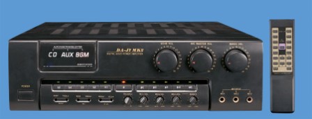 Karaoke audio amplifier