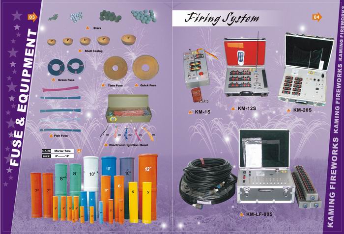 display shells and firing systems