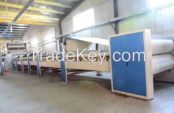 Best quality WJ60-1320-type 3 ply corrugated board production line