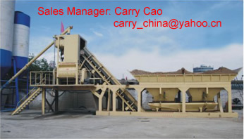 Portable Concrete Mixing Plant