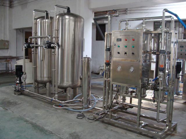 Mineral water treatment system