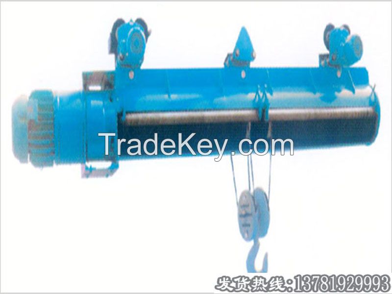 Wire rope electric hoist