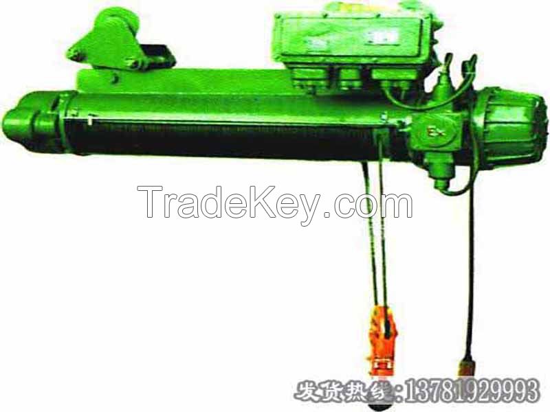 Wire rope electric hoist