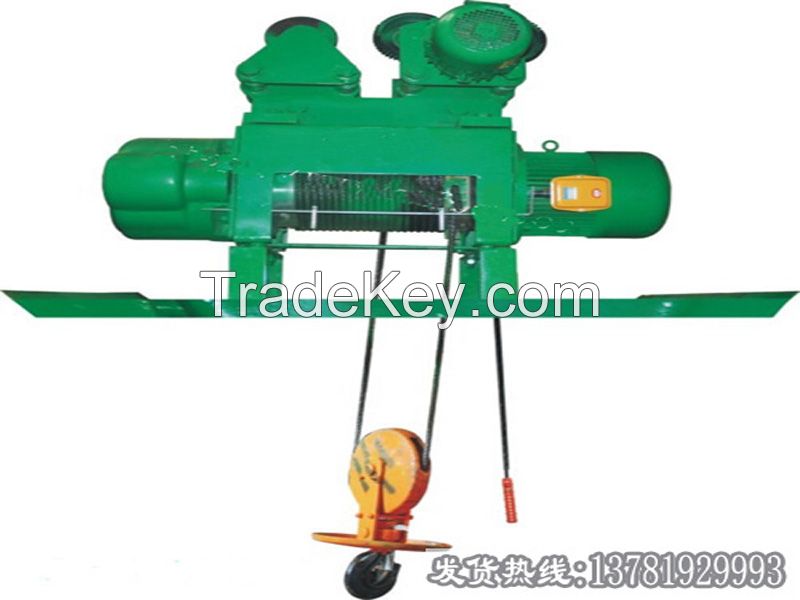 Wire rope electric hoist