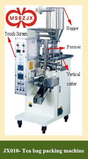 Automatic Double chamber tea bag packaging machinery