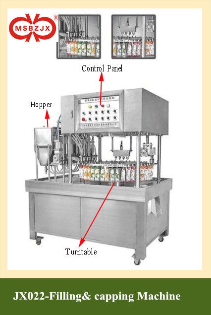 Automatic beverage Filling &amp; capping Machinery