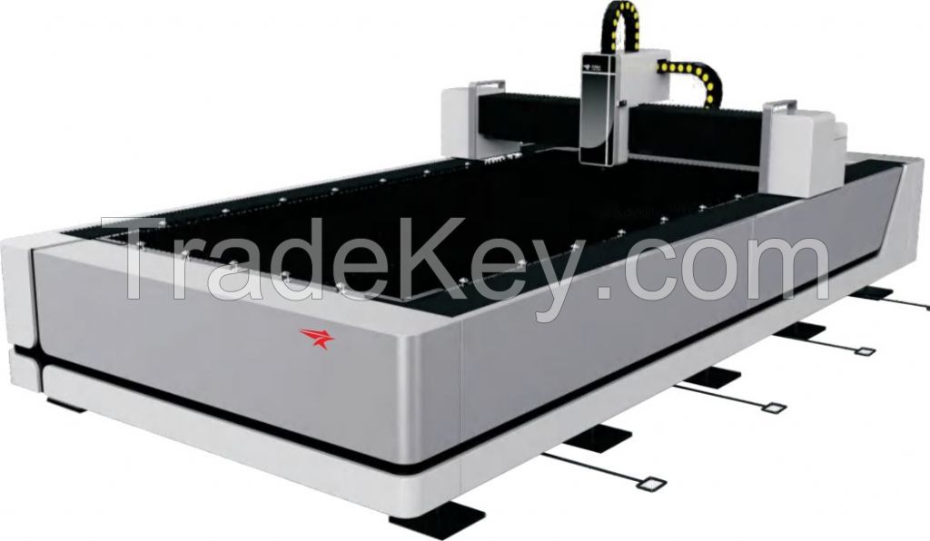 single table high speed fiber laser cutting machine