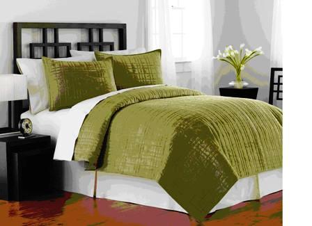 SOLID MICROSUEDE COVERLET