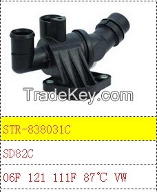 Thermostat and thermostat housing use for 06F121111F VW THERMOSTAT