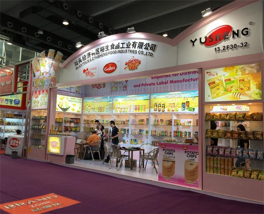 Potato Chips in ISM, Gulfood, Thaifex, Anuga, Sial, Canton Fair, Russian World Food Moscow