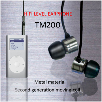 In-ear high ead earphone TM200