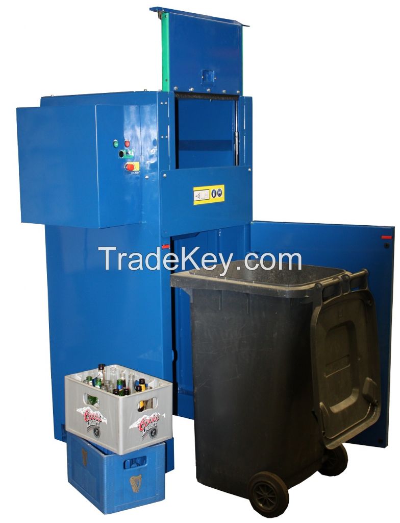 Glass Crusher for Glass Recycling in Catering and Manufacturing