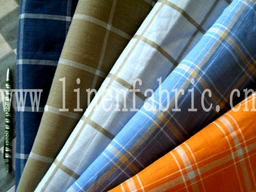 100% Linen Yarn-dyed Fabric