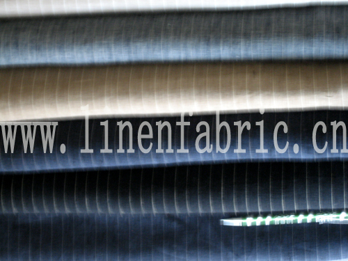 100% Linen Yarn-dyed Fabric for Winter
