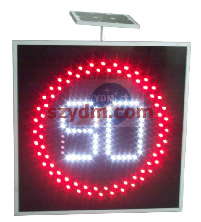 LED Solar Traffic Sign