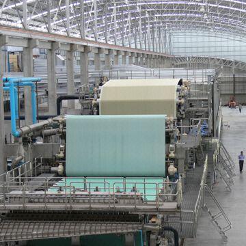 Newsprint paper machine