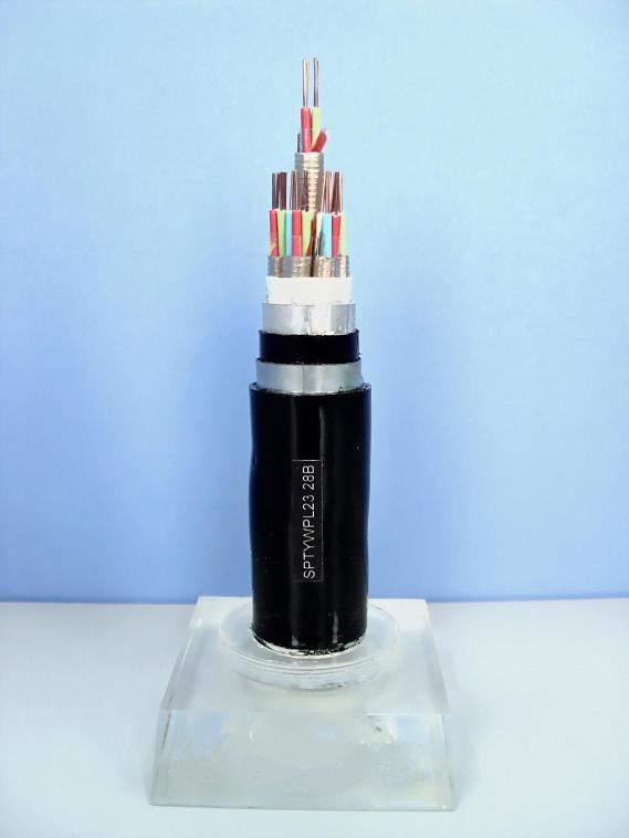 Inner shielded railway data signal cable