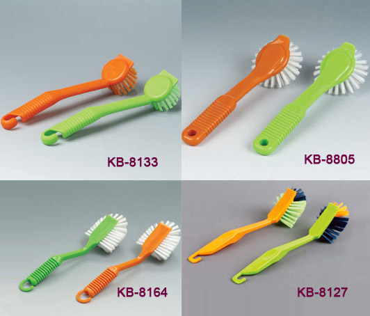 kitchen brush, plastic brush, plastic cleaning brush
