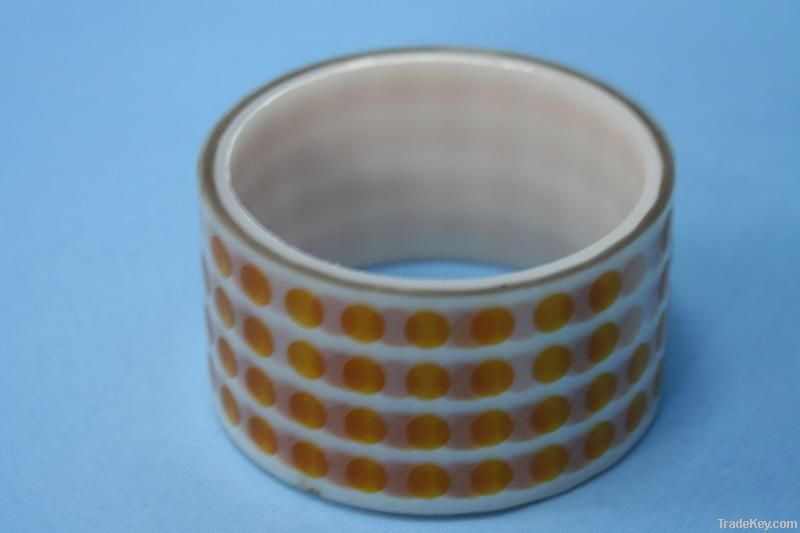 die-cutting polyimde kapton dots, discs, label