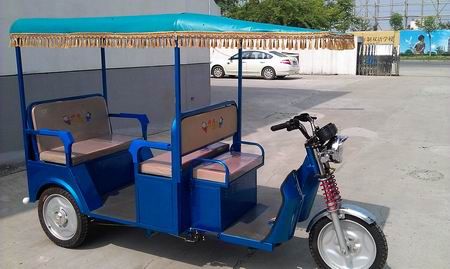 electric tricycle/electric rickshaw/three wheelers for passengers