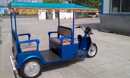 electric tricycle/electric rickshaw/three wheelers for passengers