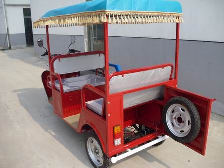 electric tricycle/electric rickshaw/three wheelers for passengers