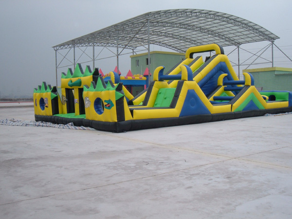 inflatable slide