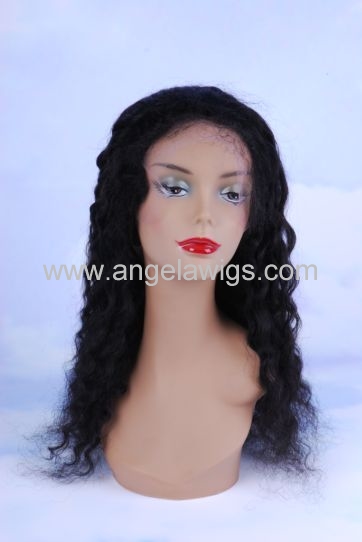 Full lace wig--water wave 18"--supply