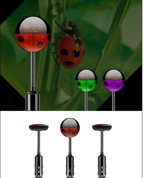 Ladybug Car Mp3 Player