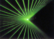 LK-G3 single green laser beam show