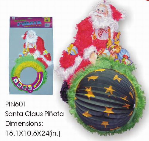 Foldable Pinata-Santa Claus