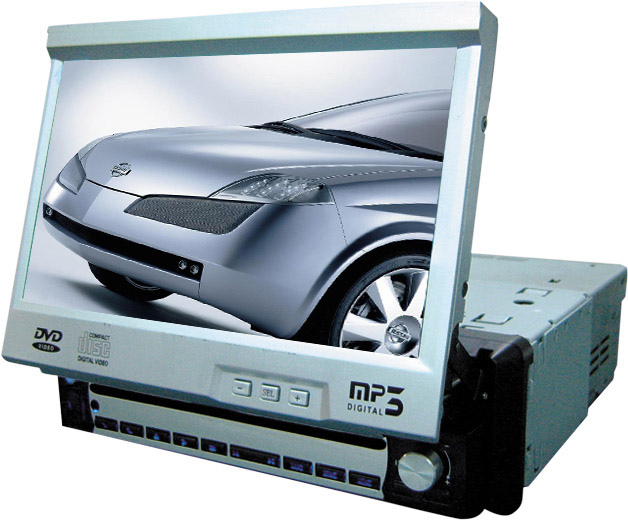 7" in-dash car DVD with TV/AM/FM/RDS(Radio Data System)