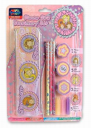 Stationery Set, Ball Pen, Pencil Tin Case