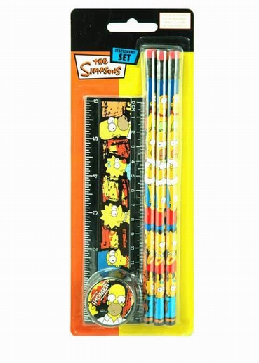 Stationery Set, Ruler, Pencils