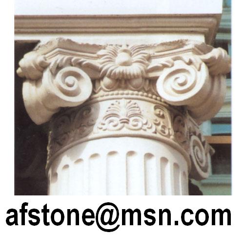 sell roma column, carving, moulding, stone pillar, greek pillar
