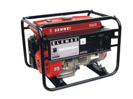 portable gasoline generator set