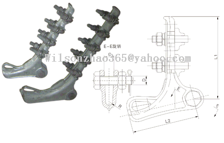 Deadend  clamp, Deadend clamp, strain clamp, suspension clamp, NLL