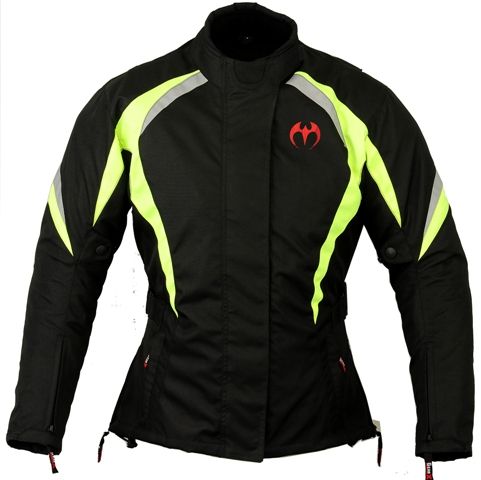 Textile Motorbike Jacket Hivis Womens